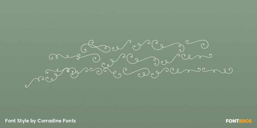 Typnic Script Ornaments Poster