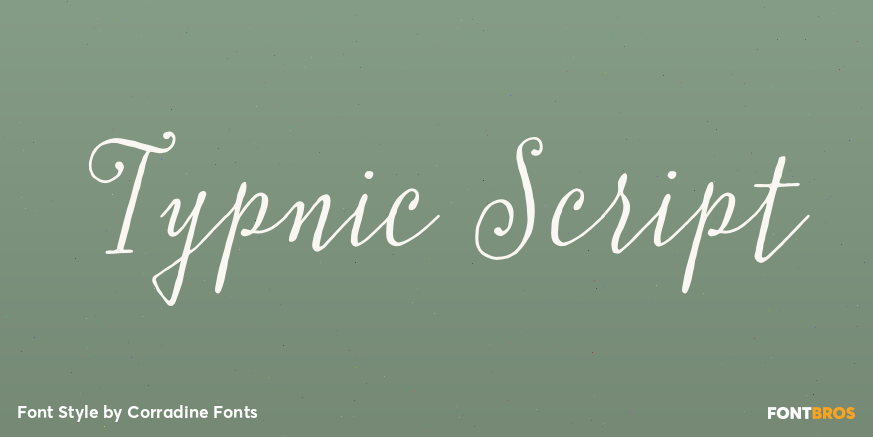 Typnic Script Poster