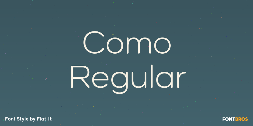 Como Regular Poster