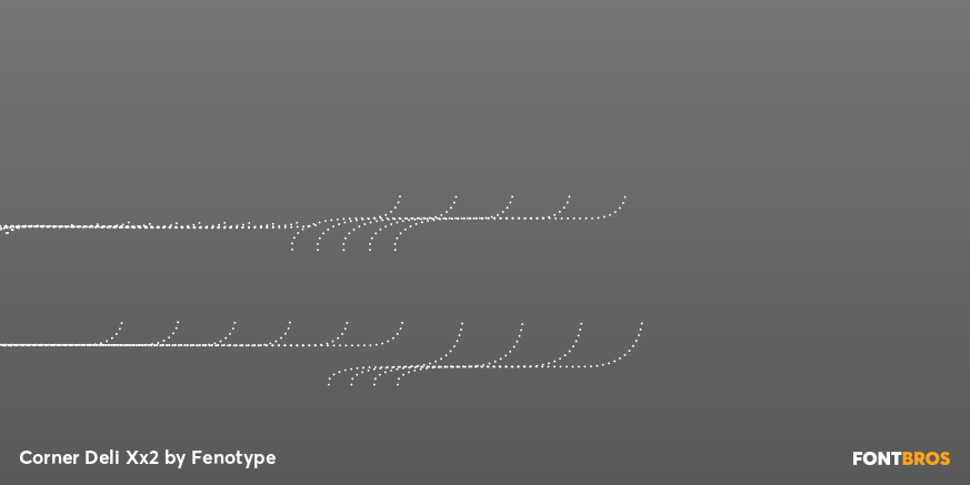 Corner Deli Xx2 Font Poster #3