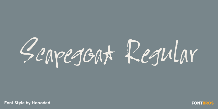 Scapegoat Regular Poster