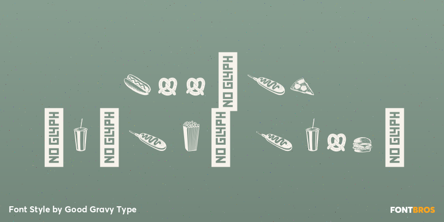 Koozie Script Icons Poster