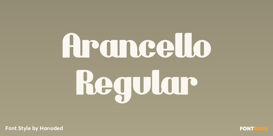 Arancello Regular Poster