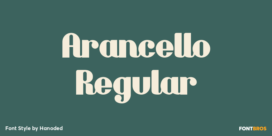 Arancello Regular Poster