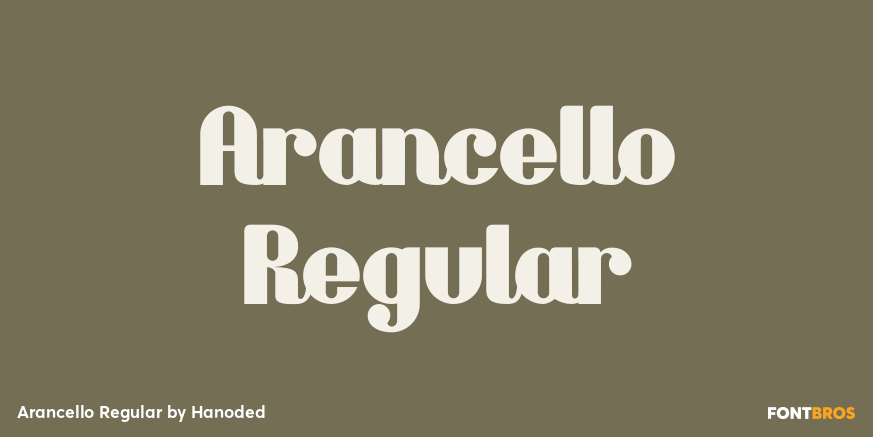Arancello Regular Poster