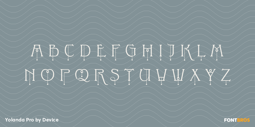 Yolanda Pro Font Poster #2