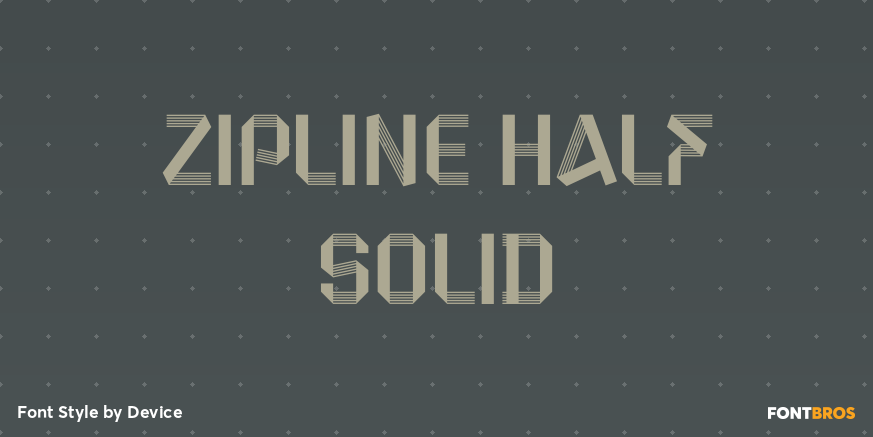 Zipline Half Solid Poster