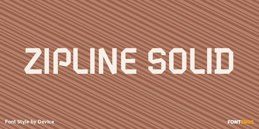Zipline Solid Poster