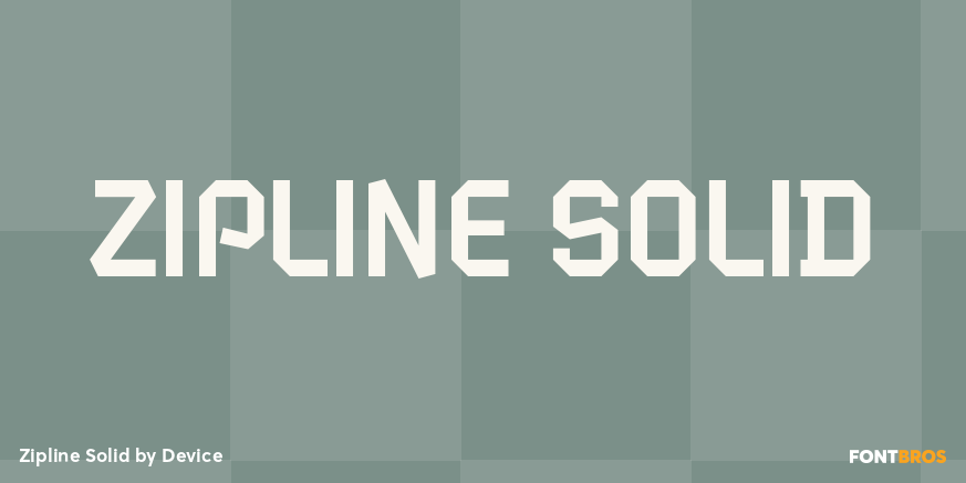 Zipline Solid Poster