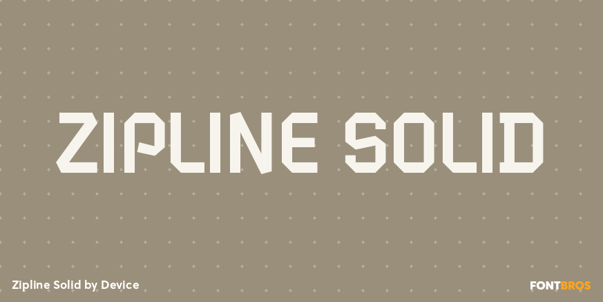 Zipline Solid Poster