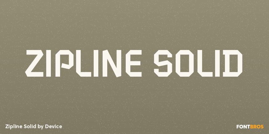 Zipline Solid Poster