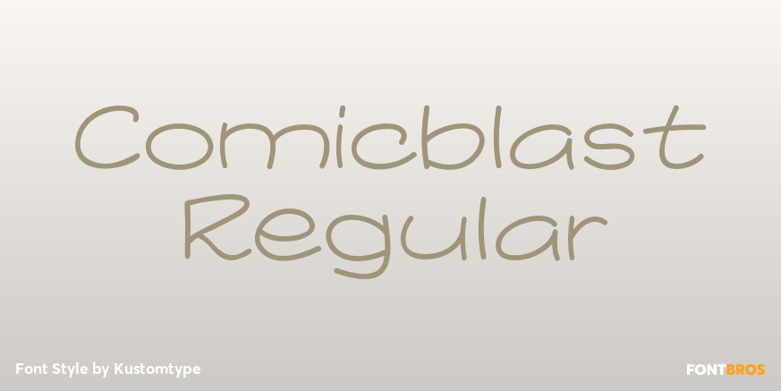 Comicblast Regular Poster
