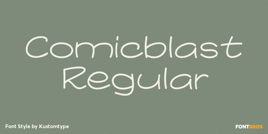 Comicblast Regular Poster