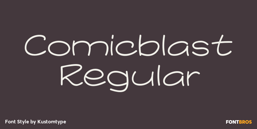 Comicblast Regular Poster