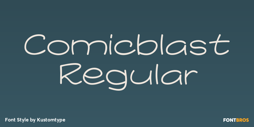 Comicblast Regular Poster