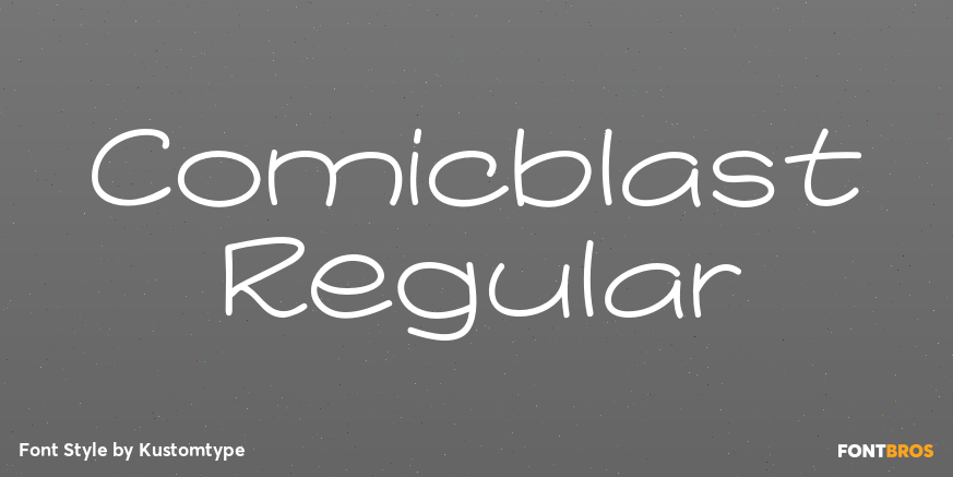 Comicblast Regular Poster