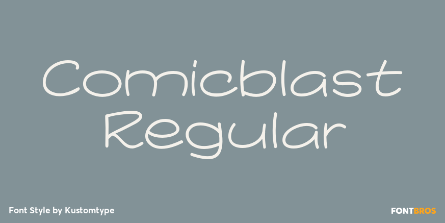 Comicblast Regular Poster