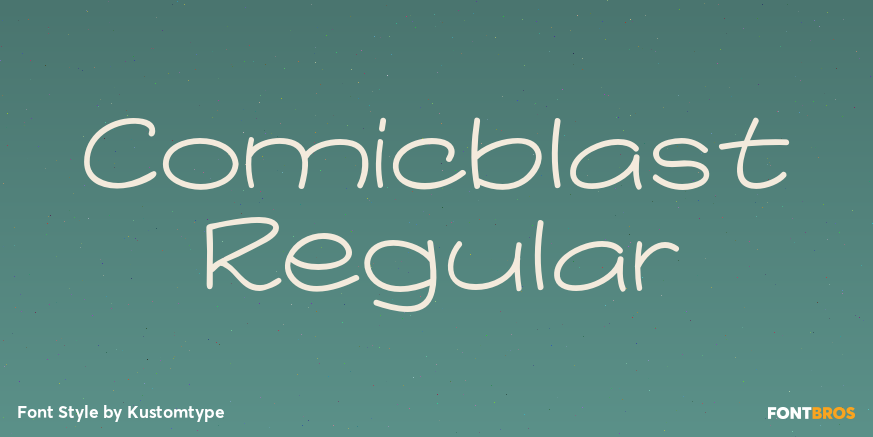 Comicblast Regular Poster