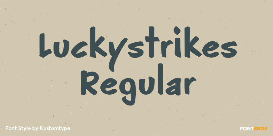 Luckystrikes Regular Poster