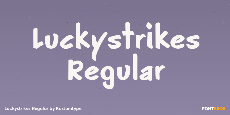 Luckystrikes Regular Poster