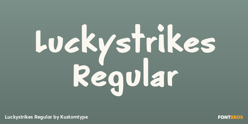 Luckystrikes Regular Poster