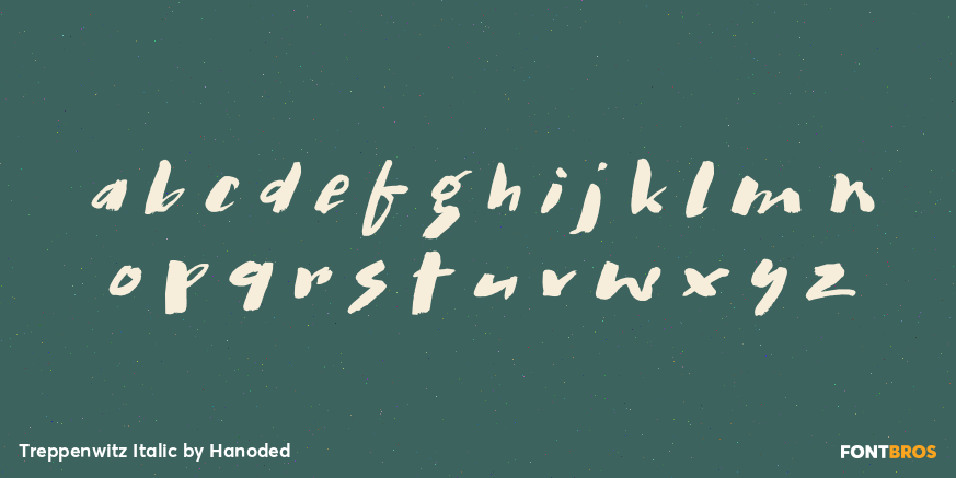 Treppenwitz Italic Font Poster #3