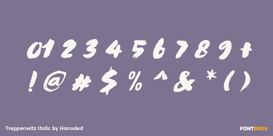 Treppenwitz Italic Font Poster #4