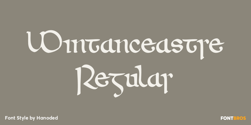 Wintanceastre Regular Poster