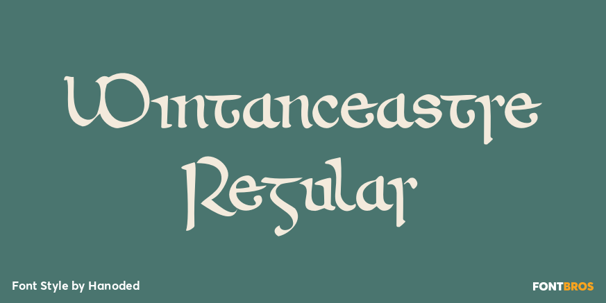 Wintanceastre Regular Poster