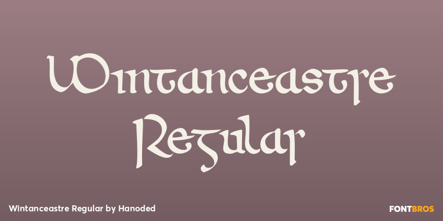 Wintanceastre Regular Poster