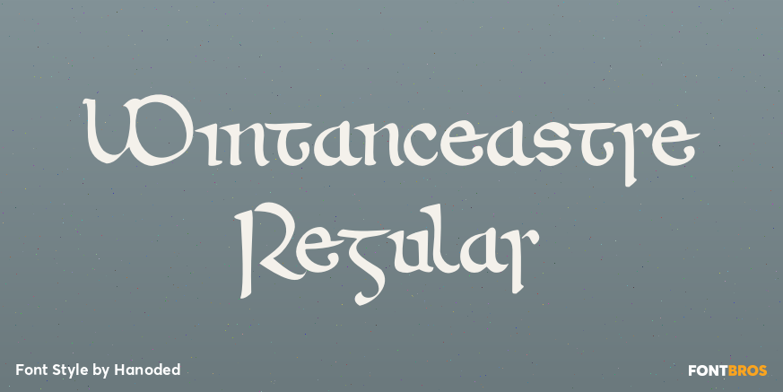 Wintanceastre Regular Poster