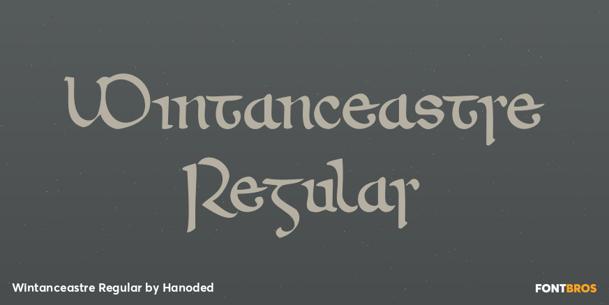 Wintanceastre Regular Poster