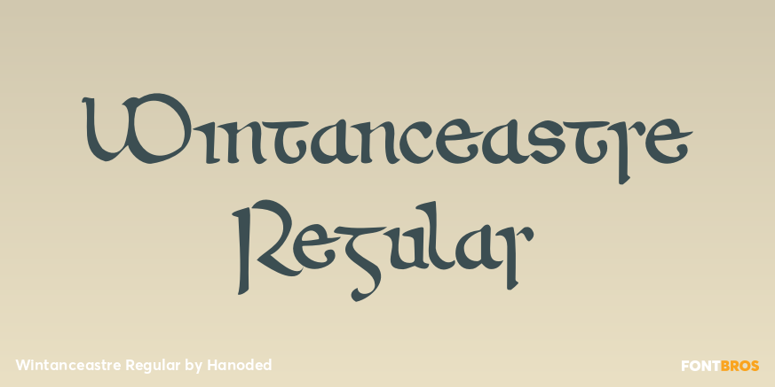 Wintanceastre Regular Poster