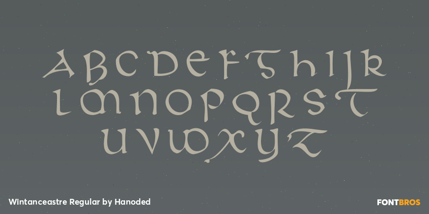 Wintanceastre Regular Font Poster #2