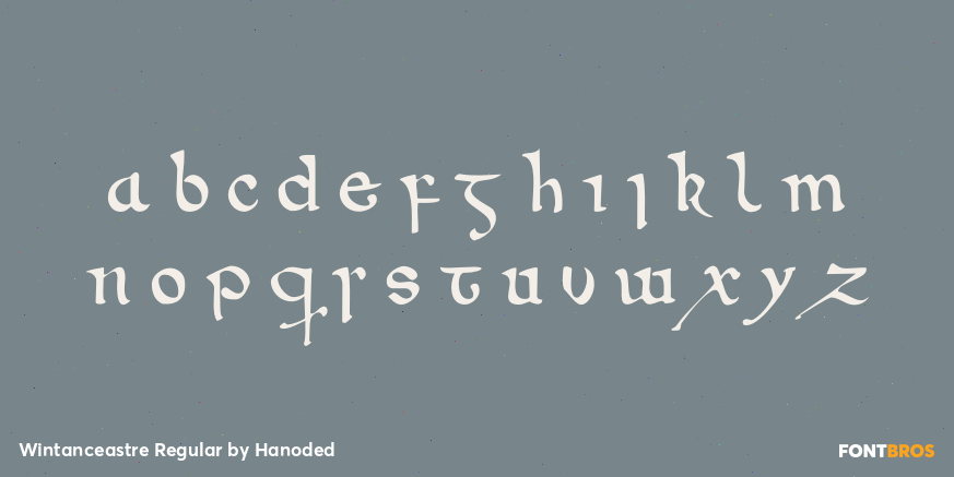 Wintanceastre Regular Font Poster #3