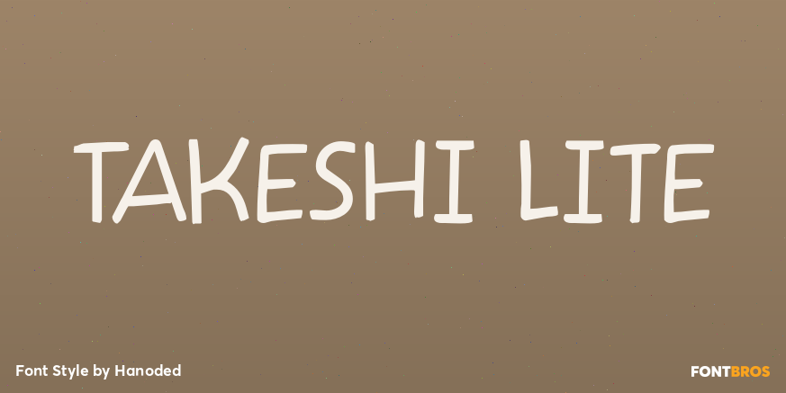 Takeshi Lite Poster