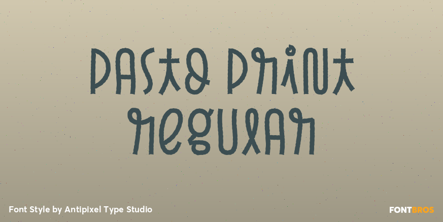 Pasto Print Regular Poster