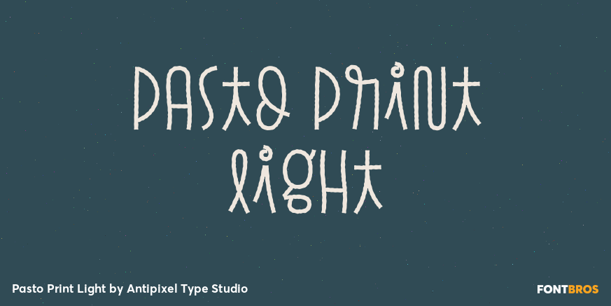 Pasto Print Light Poster