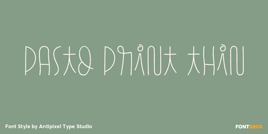 Pasto Print Thin Poster