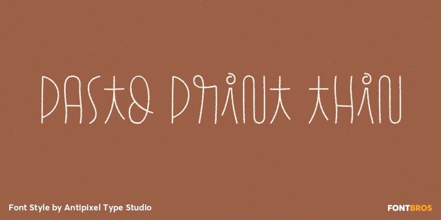 Pasto Print Thin Poster