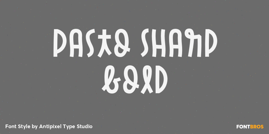 Pasto Sharp Bold Poster