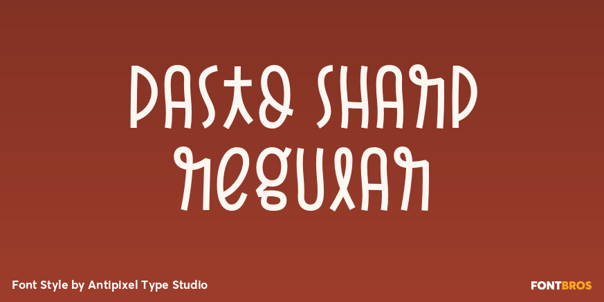 Pasto Sharp Regular Poster