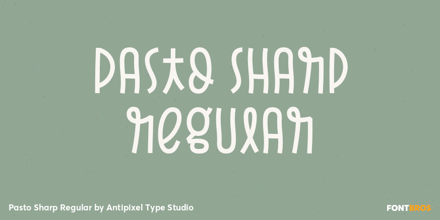 Pasto Sharp Regular Poster