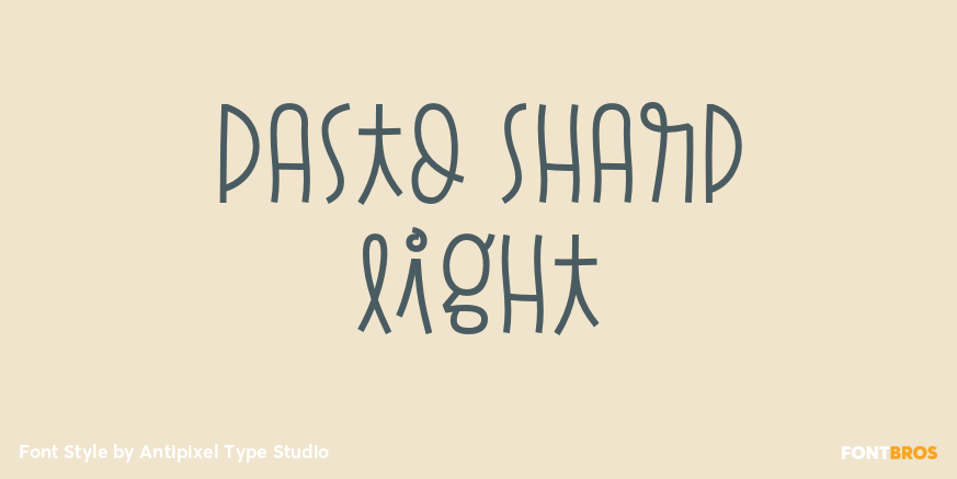 Pasto Sharp Light Poster