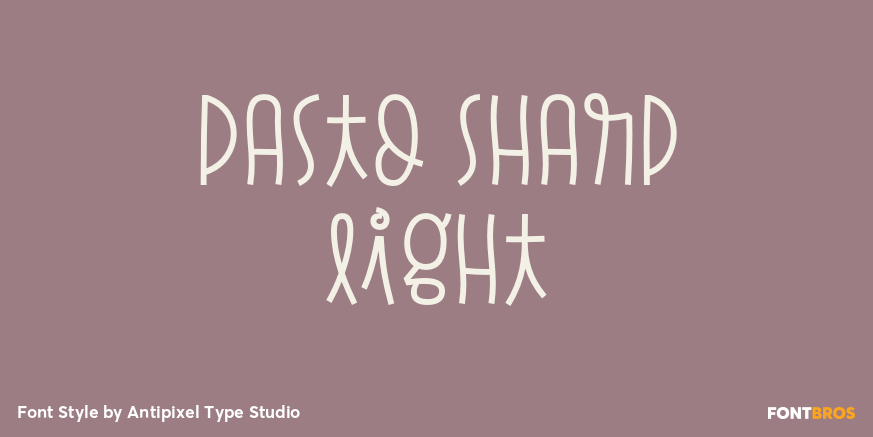 Pasto Sharp Light Poster