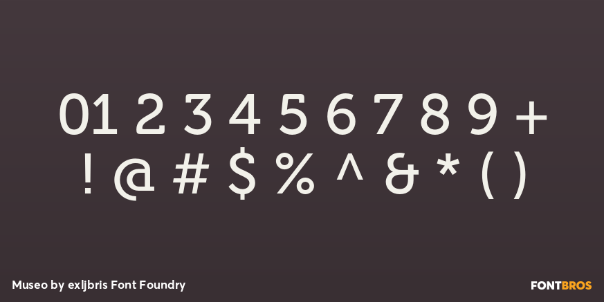 Museo Font Poster #4