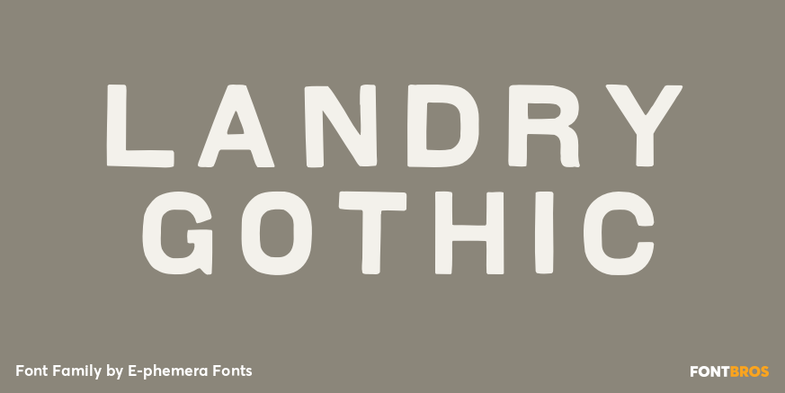 Landry Gothic Poster