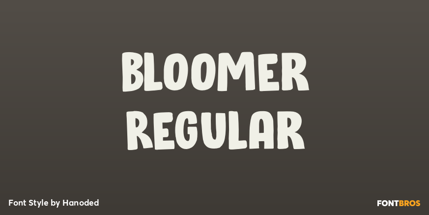 Bloomer Regular Poster