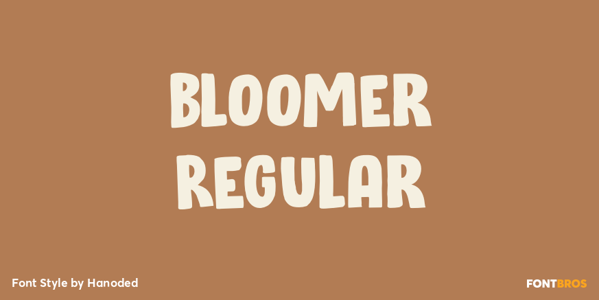 Bloomer Regular Poster