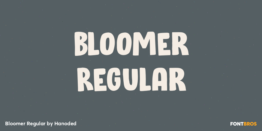 Bloomer Regular Poster